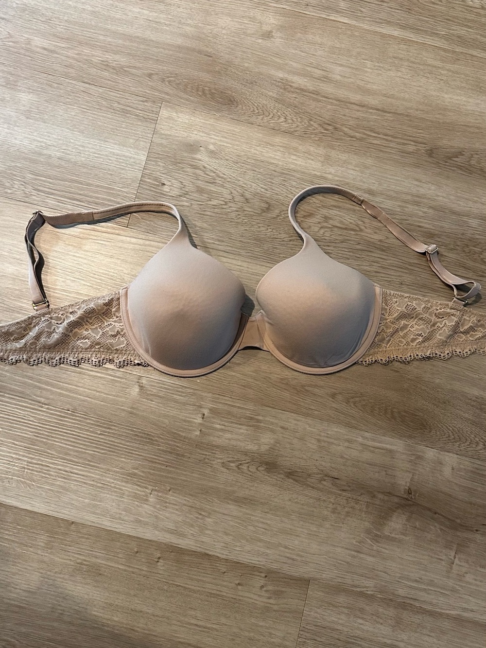 Some embraceable Demi  nude bra 34DD